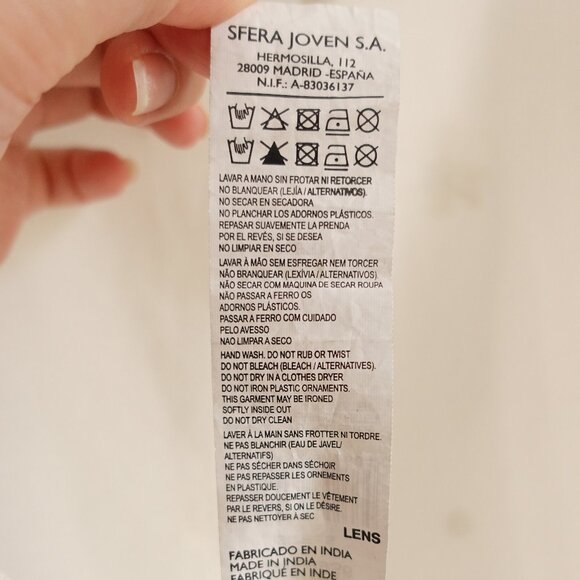 Sfera Elegant Beaded Off-white Chic Blouse - Size S - Picture 13 of 14